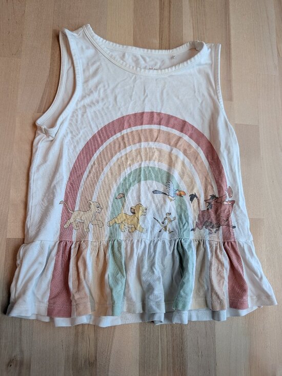 Little Sleepies Other - Little Sleepies Play Girls 6 Disney Lion King Graphic Peplum Tank